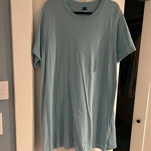 Old Navy Light Blue T-shirt dress
